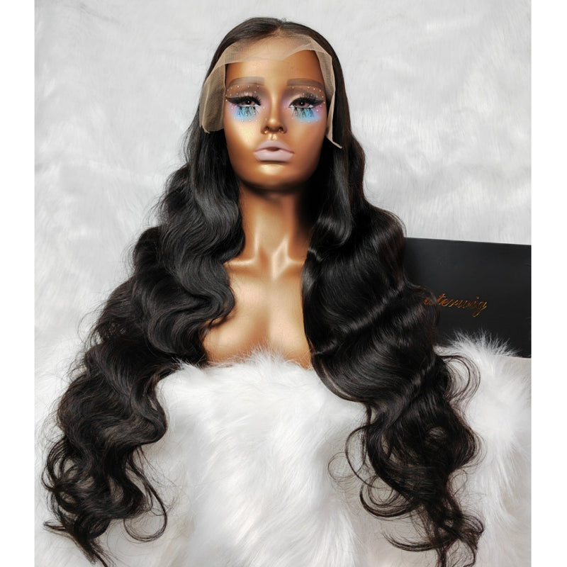 {Marie's 30" = $209} 13x4|13x6 Long Human Hair Body Wave Lace Front Wigs