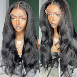 Skin Melt Lace 6x6 | 7x7 Closure Human Hair Yaki Wavy Lace Wig