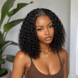 5x5 Pre-Braided HD Skin Melt Lace Glueless Human Hair Lace Wig