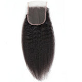 HD Skin Melt Lace Pre-Plucked 4x4/5x5 Lace Closure Human Hair Burmese Curls/Curly (Not Wig)
