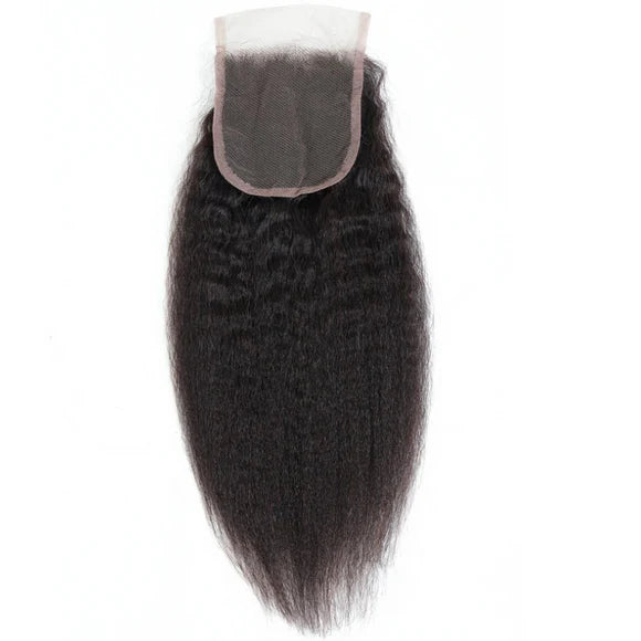 HD Skin Melt Lace Pre-Plucked 4x4/5x5 Lace Closure Human Hair Burmese Curls/Curly (Not Wig)