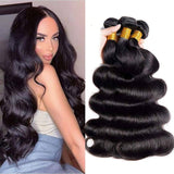 Platinum Remy Human Hair Bundles Weave Hair Extension