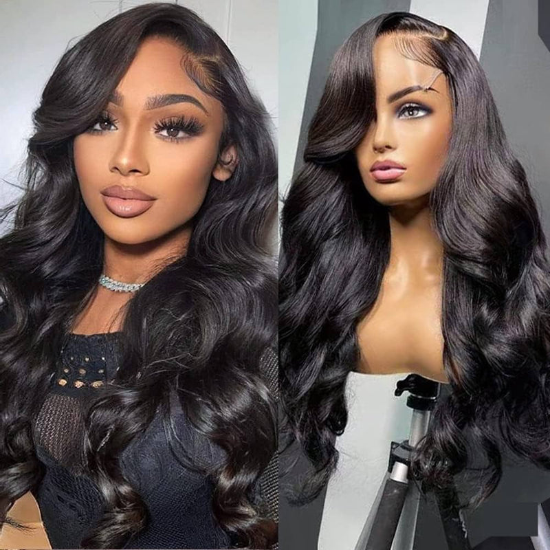 Upgraded Drawstring Dome Cap 3D Fitted Pre-Cut HD Lace Closure Wig Body Wave