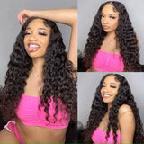 On Sale 13x4 Lace Front Loose Wave Wig Virgin Human Hair Frontal Wigs