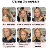 New Heatless Lazy Curling Wand