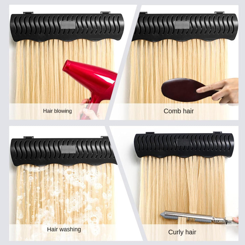 Hair Extension Holder and Hanger – Professional Hair Styling Tool and Extension Caddy