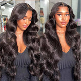 Upgraded Drawstring Dome Cap 3D Fitted Pre-Cut HD Lace Closure Wig Body Wave