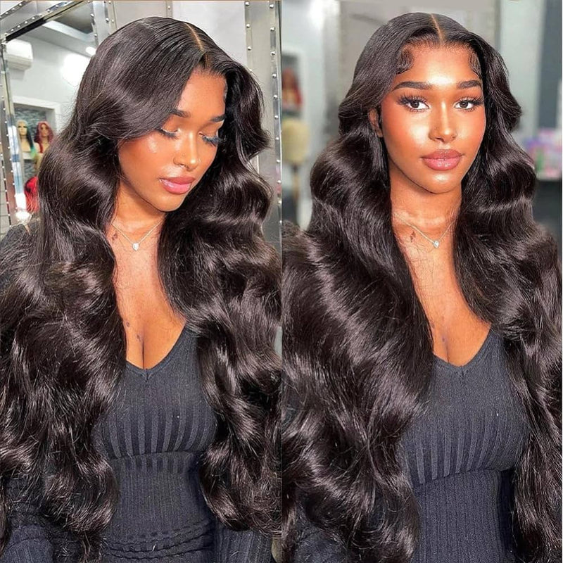 Upgraded Drawstring Dome Cap 3D Fitted Pre-Cut HD Lace Closure Wig Body Wave