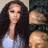 Mia 13x6 Skin Melt Lace Front Jerry Curly Human Hair Wig