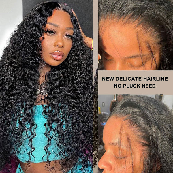 Skin Melt Lace + Delicate Hairline Frontal Wig Burmese Curls
