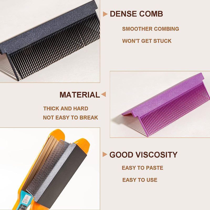 DIY Combs Accessories Fit Hair Straightening Chasing Comb Flat Iron
