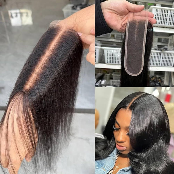 2x6 HD Skin Melt Lace Human Hair Closure