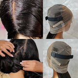 Full Lace Natural Hairline HD/Transparent Human Hair Lace Wig Highlight Burmese Curls with Coily Ends