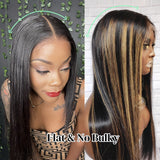 Zip-Go Replaceable Magic Lace Wig 13x6 Frontal & 5x5 Closure Highlight Skin Melt Lace Wig