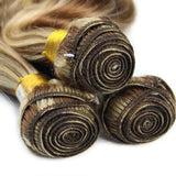 High Quality Human Hair Highlight Colored Bundles Weave Hair Extension