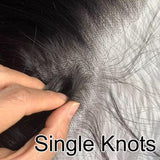 13x4/13x6 Pre-Plucked Hairline Transparent Lace Frontal Body Wave Human Hair