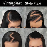 9x6 PartingMax HD Skin Melt Lace Wear Go Glueless Pre-cut Human Hair Lace Wig | Straight