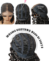 Upgraded Air Cap KNOT-FREE 5x5/13x6 Skin Melt Lace Human Hair Wig Water Wave