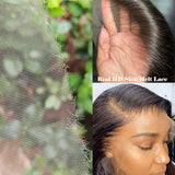 13x4 Knot-Free FULL FRONTAL HD Skin Melt Lace Preplucked Human Hair Lace Wig | Curly