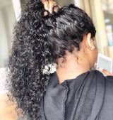 Emma| Preplucked Virgin Human Hair 360 Lace Wig | Deep Curly