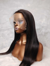 {LAST-PIECE-CLEARANCE} Full Lace Wig Transparent Lace Human Hair Wig Straight