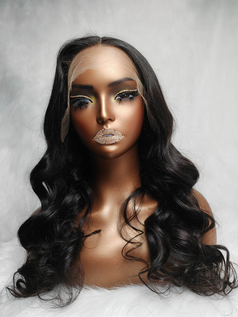 {LAST-PIECE-CLEARANCE} 13x6 Knot-Free Fitted Human Hair Lace Front Wig Body Wave