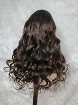 {LAST-PIECE-CLEARANCE}  HD Skin Melt Lace 13x6 Ombre Highlight Human Hair Front Wig