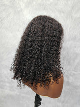 {LAST-PIECE-CLEARANCE} 13x6 Skin Melt Lace Front Wig Curly Wig with Curly Edge
