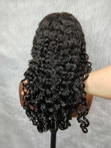 {LAST-PIECE-CLEARANCE} 13x6 Skin Melt Lace Fiited Cap Wavy Lace Front Wig