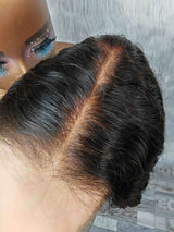 {LAST-PIECE-CLEARANCE} 13x6 Skin Melt Lace Fiited Cap Wavy Lace Front Wig