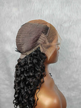 {LAST-PIECE-CLEARANCE} 13x6 Skin Melt Lace Fiited Cap Wavy Lace Front Wig