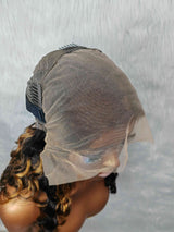 {LAST-PIECE-CLEARANCE} 13x6 Full Frontal Highlight Loose Wave Human Hair Lace Wig