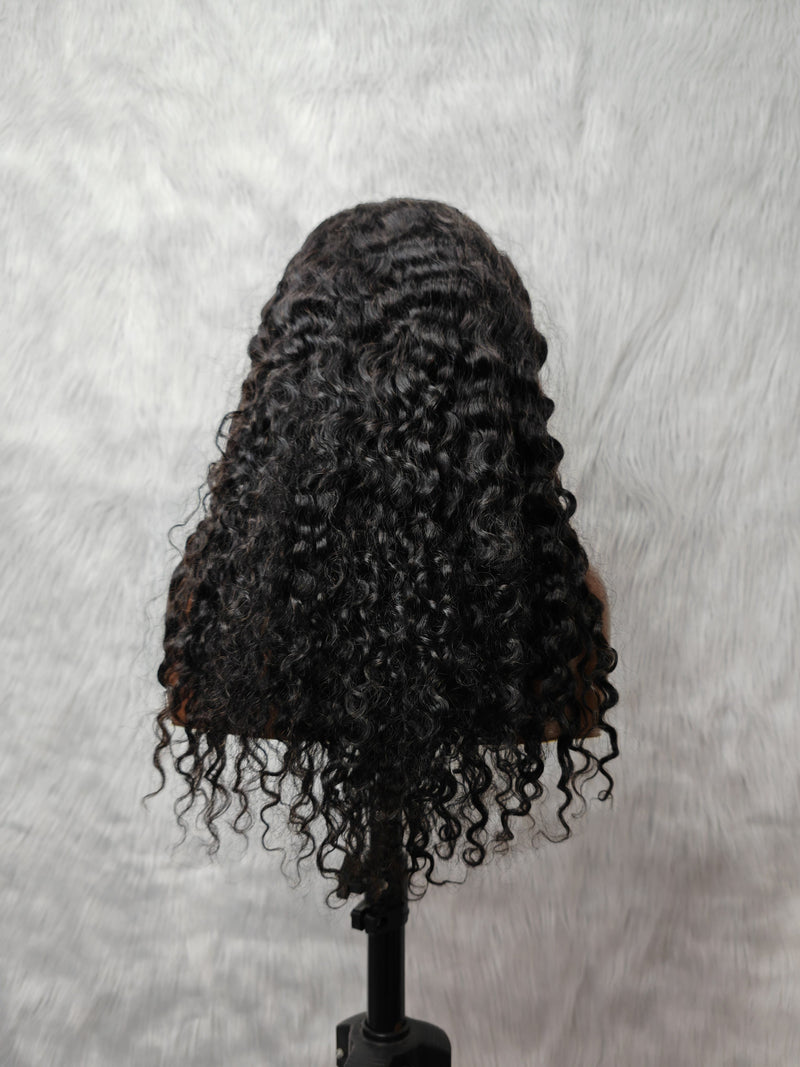 {LAST-PIECE-CLEARANCE} 13x6 Skin Melt Lace Knot-Free Loose Curl Lace Frontal Wig