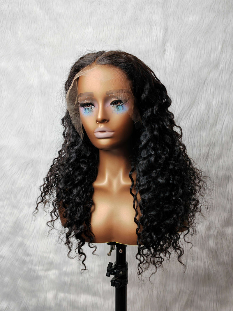 {LAST-PIECE-CLEARANCE} 13x6 Skin Melt Lace Knot-Free Loose Curl Lace Frontal Wig