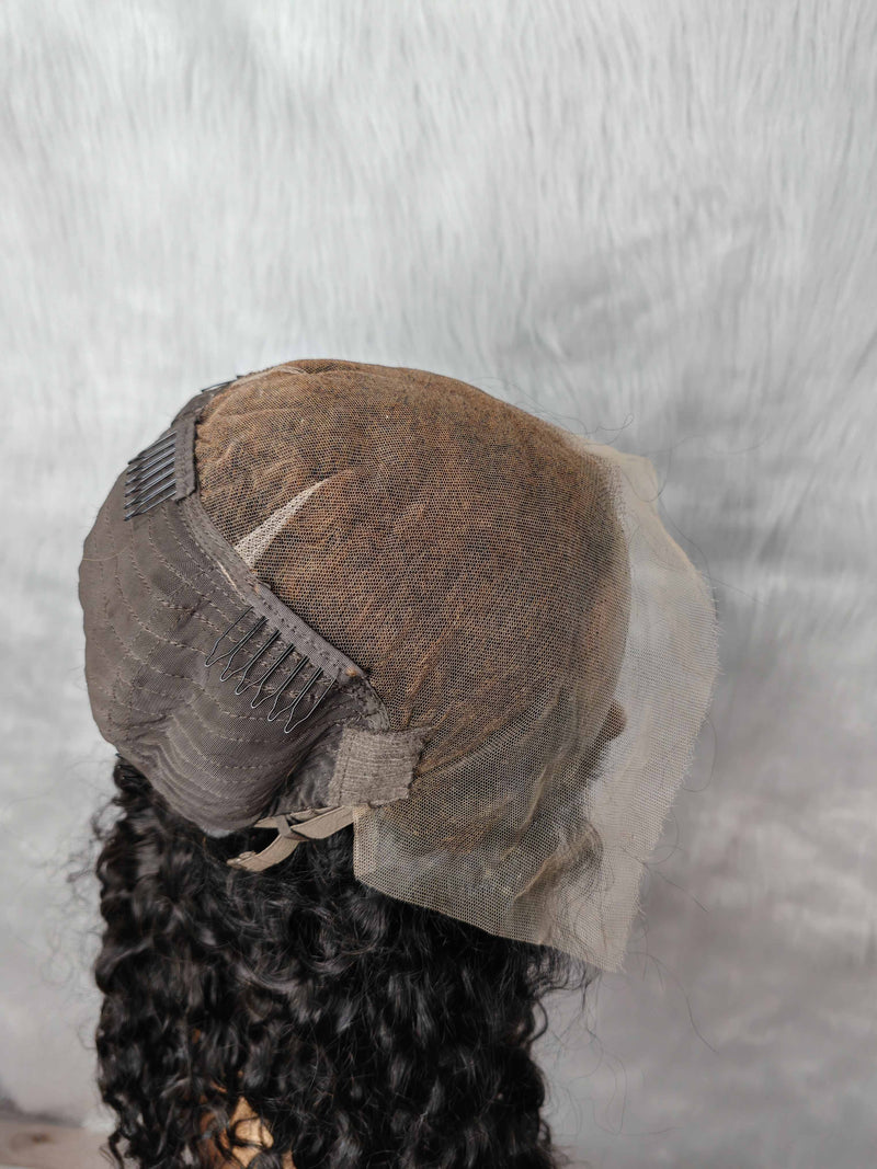 {LAST-PIECE-CLEARANCE} 13x6 Skin Melt Lace Knot-Free Loose Curl Lace Frontal Wig