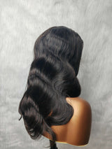 {LAST-PIECE-CLEARANCE} 13x6 Skin Melt Lace Human Hair Front Wig Body Wave