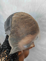 {LAST-PIECE-CLEARANCE} 13x6 Knot-Free Skin Melt Lace Human Hair Pixie Curly Wig