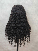 {LAST-PIECE-CLEARANCE} 13x6 Transparent Lace Fake Scalp Human Hair Wig Loose Wave Wig