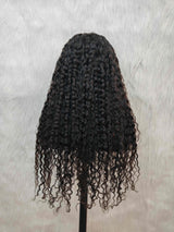 {LAST-PIECE-CLEARANCE} 13x4 Transparent Lace Human Hair Curly Wig