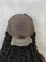 {LAST-PIECE-CLEARANCE} 13x4 Transparent Lace Human Hair Curly Wig
