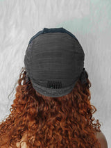 {LAST-PIECE-CLEARANCE} 4x4 Transparent Lace Ombre Curly Human Hair Closure Wig
