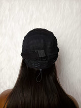 {LAST-PIECE-CLEARANCE} V-Part Human Hair Straight Wig