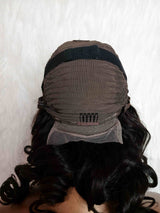 {LAST-PIECE-CLEARANCE} 13x6 Transparent Lace Bouncy Wave Human Hair Lace Front Wig