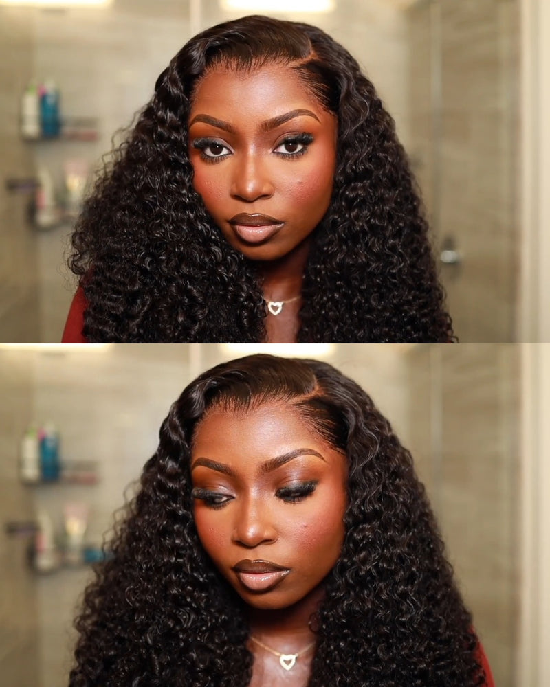 Lagos Hairline Preshaped M Hairline 13x6 Skin Melt Lace Front Wig Curly