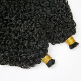 Burmese Kinky Curly Bulk Hair Human Hair Extension For Boho Knotless Braiding