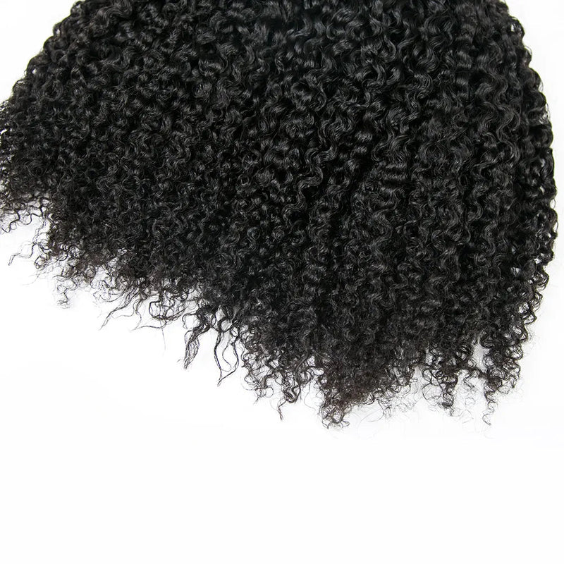 Burmese Kinky Curly Bulk Hair Human Hair Extension For Boho Knotless Braiding