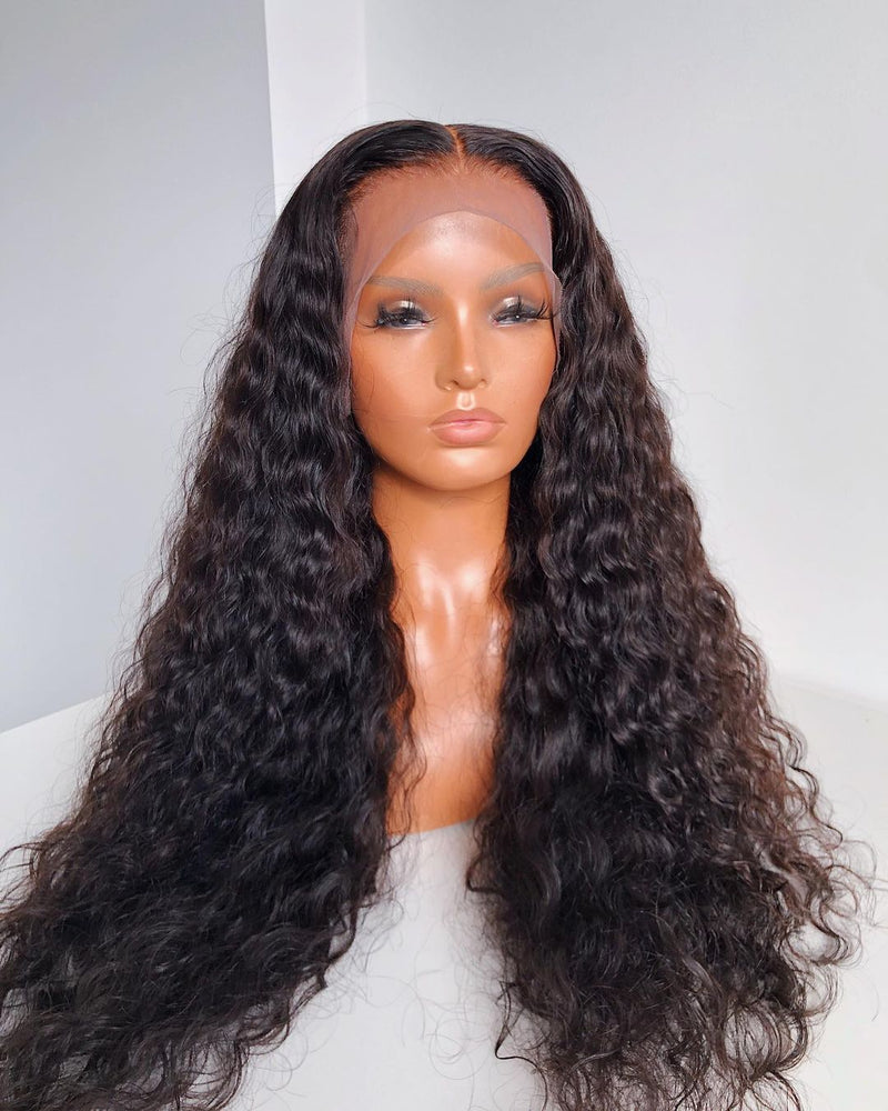 CLEARANCE 4X4/13x4 Transparent Lace Wig 250% Human Hair Wig Loose Wave