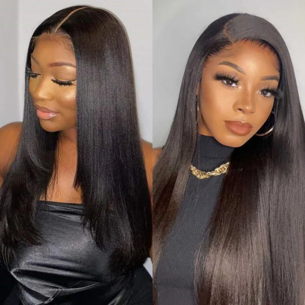Skin Melt Full Lace Yaki Straight Wig