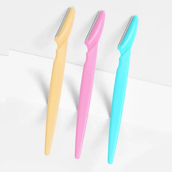 3PCS WOMEN'S RAZORS MAKEUP FACIAL EYEBROW LIP SAFETY RAZOR