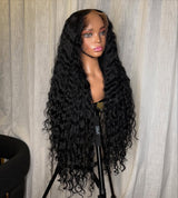 Lagos Hairline Preshaped M Hairline 13x6 Skin Melt Lace Front Loose Wave Wig